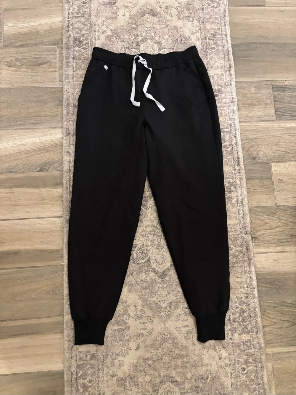 Figs Men's Medical Scrubs Healthcare Tansen Jogger Scrub Pants black Size S/S E